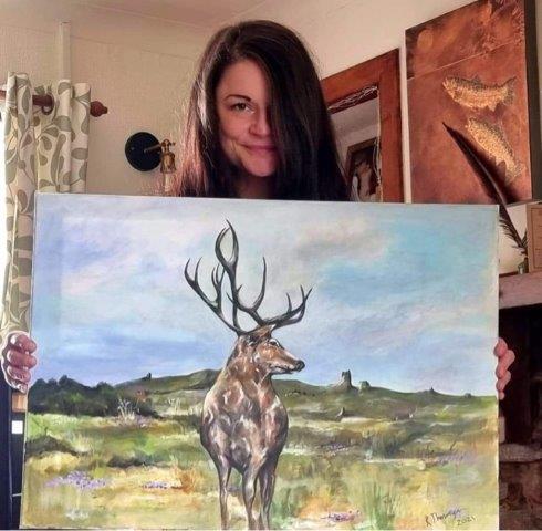 Rachel - with canvas